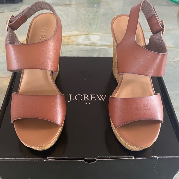 J. Crew Shoes - J.Crew Gently Used Slingback Wedges.